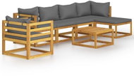 7-piece garden sofa with solid acacia pillow 3057606 3057606 - Garden Furniture