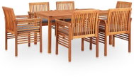 7-Piece Garden Dining Set With Cushions Solid Acacia Wood 278904 278904 - Garden Furniture