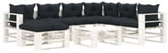 8-piece Garden Sofa made of Pallets + Anthracite Cushions 3052380 3052380 - Garden Furniture