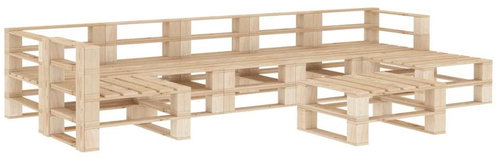 8-piece garden sofa made of wood pallets 3052159 3052159 - Garden Furniture - Main image