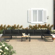 5-piece garden corner sofa with aluminum cushions and WPC 48655 48655 - Garden Furniture
