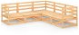 5-dielna záhradná sedacia súprava masívne borové drevo 3075724 - Záhradný nábytok