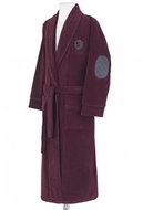 Soft Cotton - Men's robe Luxury, burgundy, XXL - Bathrobe