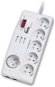 SOLID 918J 5+1 master white 2m - Surge Protector 