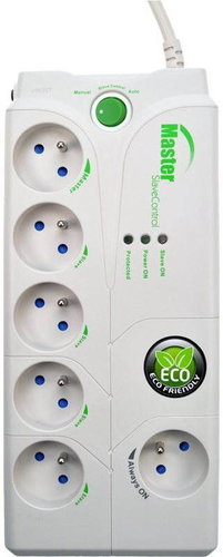 SOLID 918J 5+1 master white 2m - Surge Protector  - Main image