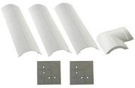  SOLID Max - shaped plastic strips 405 x 109 mm, 3 pcs  - Cable Holder Set 