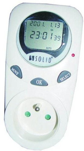 SOLID TS-ED9 white - Timer Switch - Main image