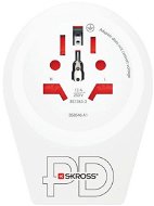 SKROSS Europe USB C20PD külföldiek számára a Cseh Köztársaságban - Utazó adapter