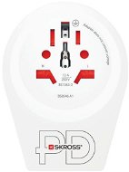 SKROSS Europe USB C20PD pro cizince v ČR - Utazó adapter