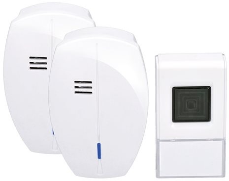 Solight Wireless Doorbell, Socket, 120m, White, Learning Code (1L56DZ) - Doorbell - Main image