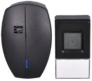 Solight Wireless Doorbell, 120m, Black, Learning Code (1L56B) - Doorbell