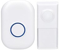 Solight Wireless Doorbell, Socket, 120m, White, Learning Code (1L54) - Doorbell