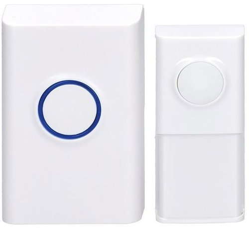 Solight Wireless Doorbell, Socket, 120m, White, Learning Code (1L55) - Doorbell - Main image