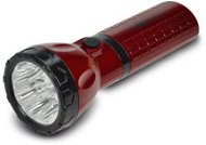 Flashlight Solight rechargeable LED flashlight red-black - Baterka
