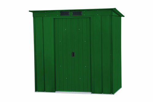 DURAMAX Domček záhradný PENT ROOF ECO, zelená 181 × 263 × 124 cm - Záhradný domček - Hlavný obrázok