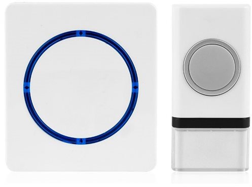 Solight wireless, battery operated, 200 m, white - Doorbell - Main image