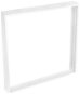 Frame Solight aluminium white frame for installation of 595x595mm LED panels on ceilings and walls, height - Rámeček