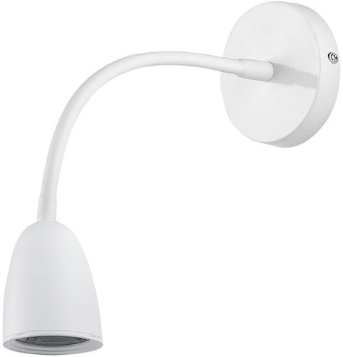 LED nástěnná lampička, stmívatelná, 4W, 280lm, 3000K, bílá - Nástěnná lampa - Hlavní obrázek