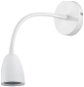 LED nástěnná lampička, stmívatelná, 4W, 280lm, 3000K, bílá - Nástěnná lampa