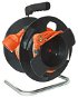 Solight hosszabbító kábel dobon, 1 aljzat, 25 m, narancssárga kábel, 3x 1,5 mm2 - Hosszabbító kábel