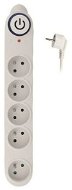 Solight Surge Protector, 150J, 5 Sockets, 5m, White - Surge Protector 