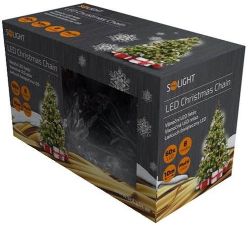 Solight LED string of 60 LEDs, multicolour - Light Chain - Main image