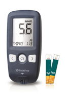 SD Biosensor Codefree set + 10 proužků - Glucometer