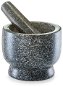 Zeller, Kuchyňský Hmoždíř GRANIT s paličkou, černý, 12×10 cm, - Mortar