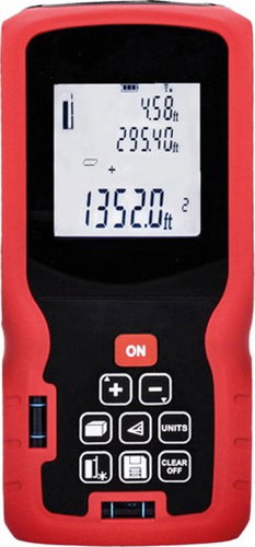 SOLIGHT Laser rangefinder 80 m DM80 (2 X AAA) - Laser Distance Meter - Main image