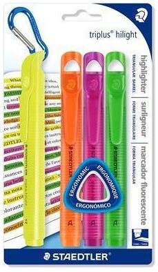 STAEDTLER Triplus 4pcs - Highlighter - Main image