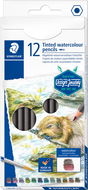 STAEDTLER Design Journey akvarelové, 12 barev - Pastelky