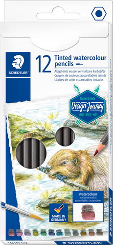 STAEDTLER Design Journey - akvarell, 12 szín - Színes ceruza - Fő fotó