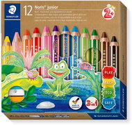 STAEDTLER Noris junior jumbo 3 in 1 - 12 colours with sharpener - Coloured Pencils