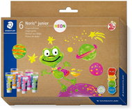 STAEDTLER 6 neon colours x 75 ml - Fingerpaints