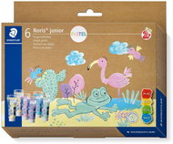 STAEDTLER 6 pastel colours x 75 ml - Fingerpaints