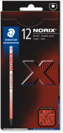 STAEDTLER Norix 181, HB, červená - balení 12 ks - Pencil