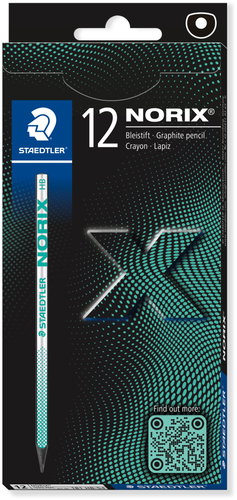 STAEDTLER Norix 181, HB, zelená - balení 12 ks - Pencil - Main image