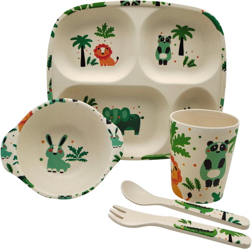 Dutio Bamboo K11206/5 Main image Dutio Bamboo K11206/5 - Children's Dining Set - Main image