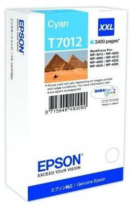 Epson T7012 XXL azurová - Cartridge - Hlavní obrázek