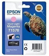 Cartridge Epson T1576 světlá purpurová - Cartridge
