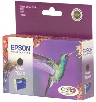 EPSON T0801, fekete