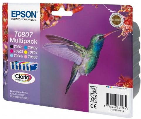 Epson T0807 multipack