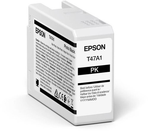 Epson T47A1 Ultrachrome Black Main image Epson T47A1 Ultrachrome Black - Cartridge - Main image