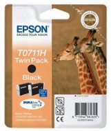 Epson T0711H Dual Pack čierna 2 ks - Cartridge