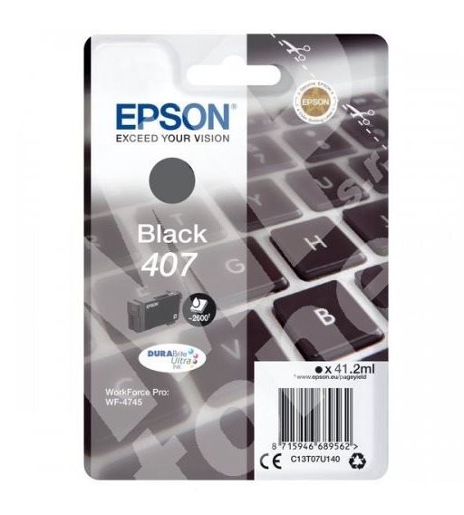 Epson T07U140 No. 407 fekete