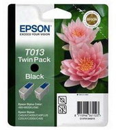 Epson T0134 Twin pack black - Cartridge