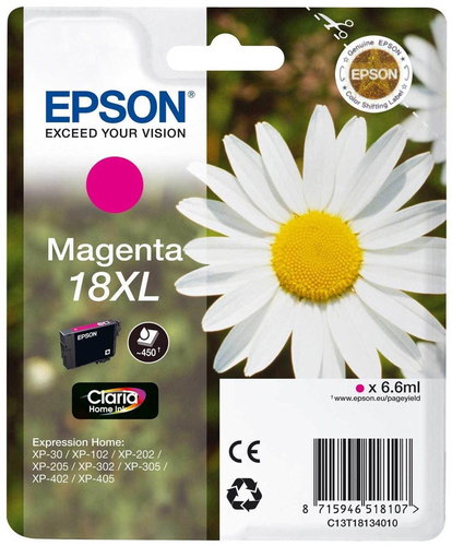 Epson T1813 magenta - Cartridge - Main image