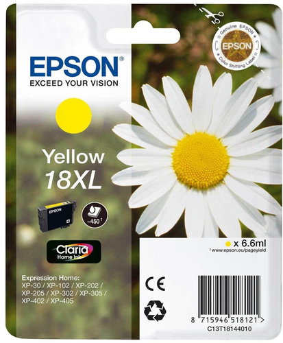 Epson T1814 yellow Main image Epson T1814 yellow - Cartridge - Main image