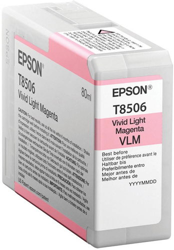 Epson T7850600 light Magenta Main image Epson T7850600 light Magenta - Cartridge - Main image