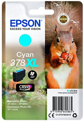 Epson T3792 sz. 378XL ciánkék